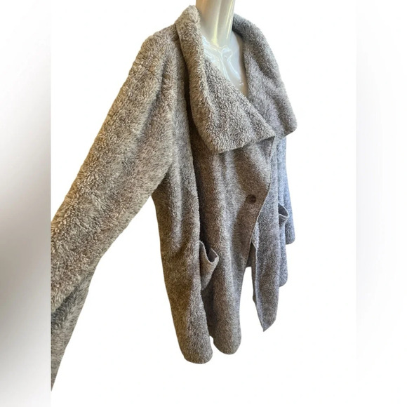 Hugs From Soft Surroundings Hug Me Cardi Terry Cardigan Sz M - Picture 2 of 8